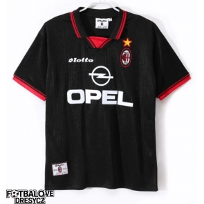 AC Milan 1997-1998 Retro Alternativní Dres Krátký Rukáv